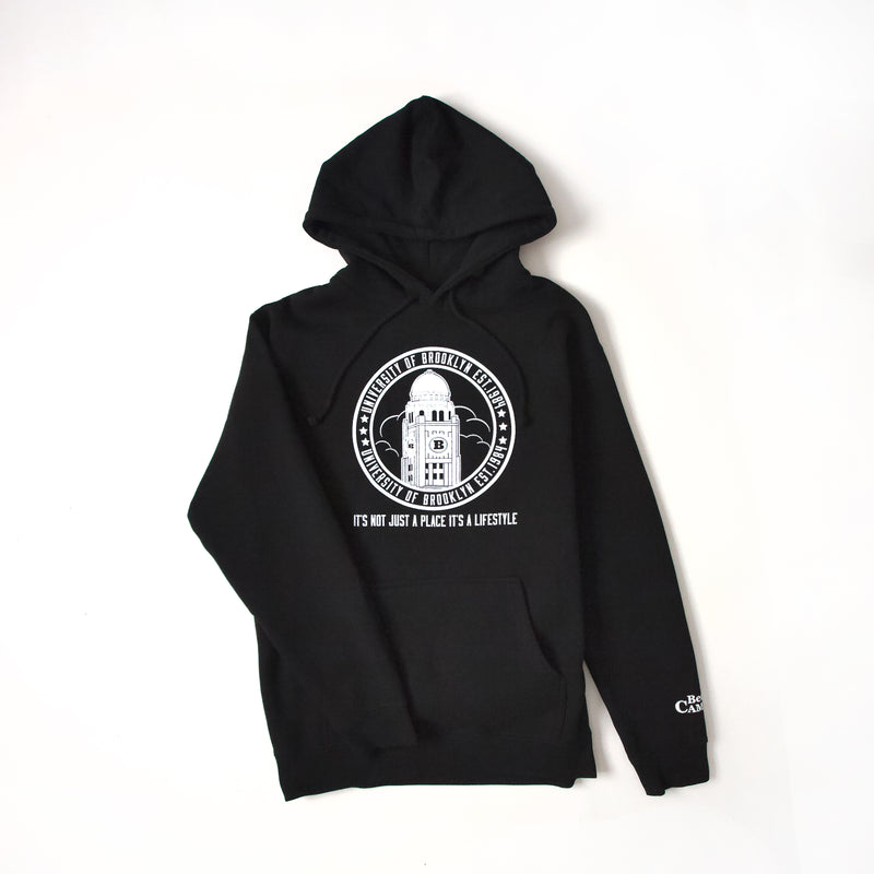 University of Brooklyn Hoodie — Black