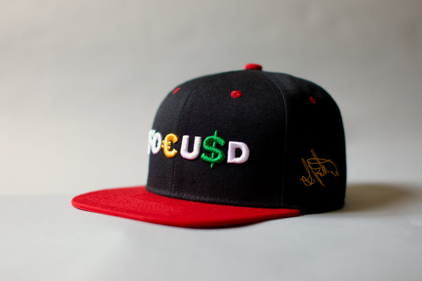 Black & Red Cap