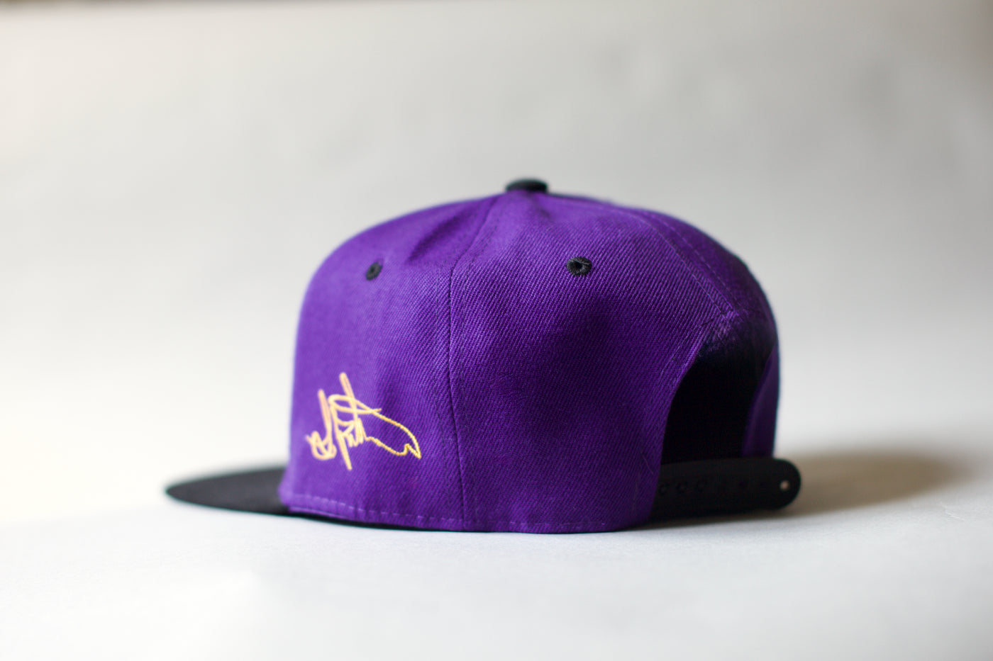 Purple and black Fo€u$d Cap